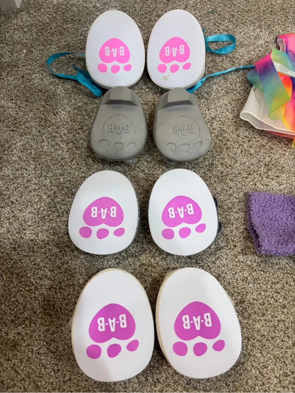Build A Bear Clothes and Shoes Lot Sherpa Zip Up Dress High heel shoes sneakers